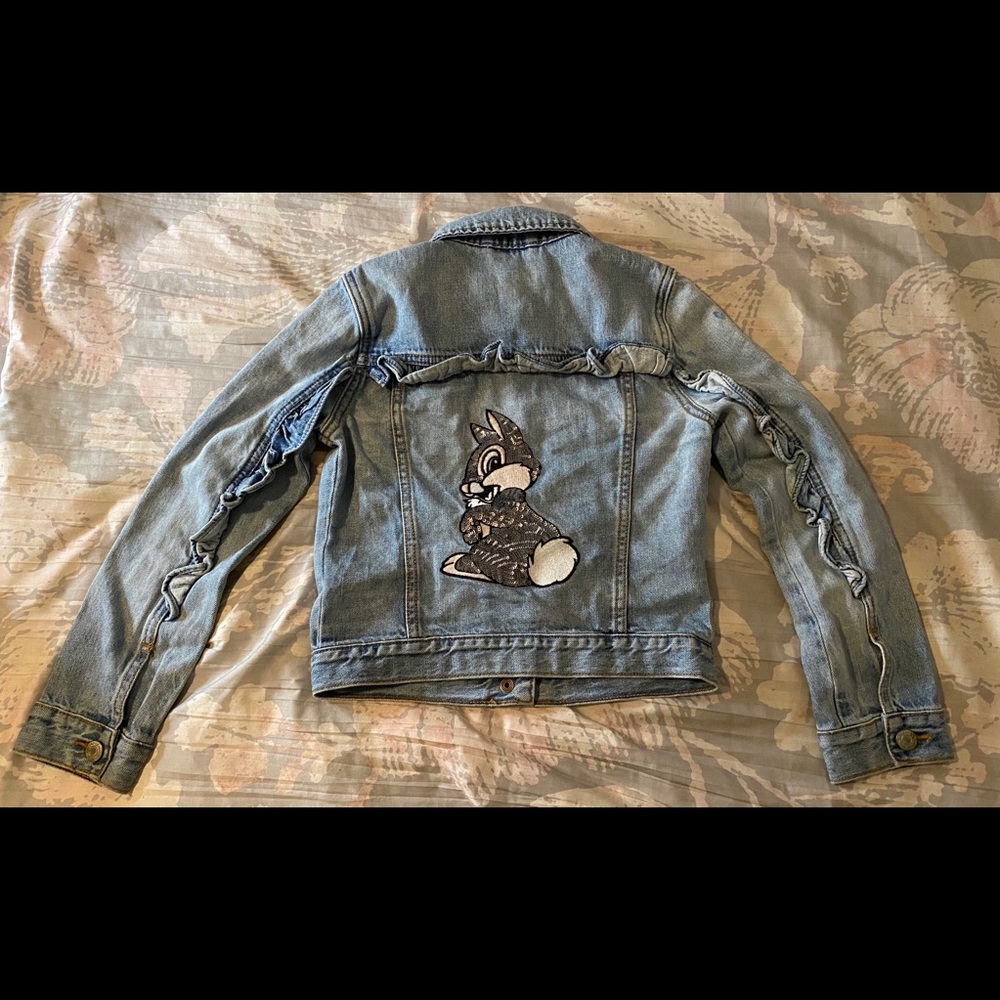 GAP kids Disney jean jacket